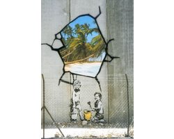 BANKSY West Bank Wall Bethlehem Canvas Print