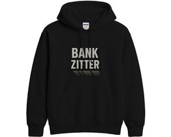 Bankzitter Hoodie – BANK ZITTER – Unisex Hoodie voor Dames & Heren – Leuk Cadeau