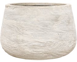 Baq Plantenbak Algar Crème-Beige D 51 cm H 34 cm Opening 36 cm