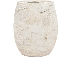 Baq Plantenbak Crème-Beige D 30 cm H 36 Opening 20 cm