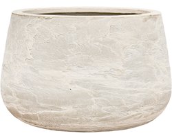 Baq Plantenbak Crème-Beige D 37 cm H 24 Opening 27 cm