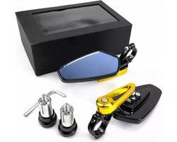 Bar end spiegelset Universeel GOLD-edition