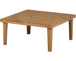 BARATTI - Tuintafel - Lichte houtkleur - 70 x 70 cm - Acaciahout