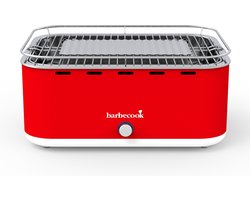 Barbecook Carlo - Tafel BBQ - Houtskool BBQ barbecue - Incl. Draagtas - Chili Pepper - 44 x 33 x 21cm