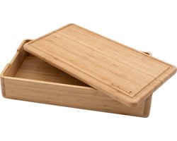 Barbecook opbergdoos voor barbecuetools uit bamboe 46x25x9.4cm FSC 100% sgsch-coc-041337 (per 2 st)
