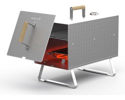 Barbecook Otto 2.0 - Rookoven - Elektrisch - RVS - 51x26x41cm