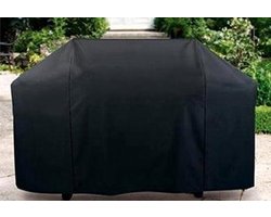 Barbecue Beschermhoes - 170 x 61 x 117 cm - Zwart - Inclusief trekkoord