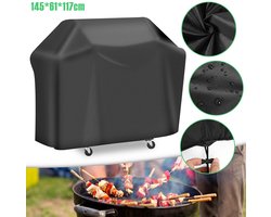 Barbecue Beschermhoes Universeel Model – Extra Grote BBQ Hoes voor Vrijstaande Barbecues, 210D Oxford Doek met UV-Bescherming en Waterafstotende Coating, Inclusief Opbergzak, All-Season Gebruik