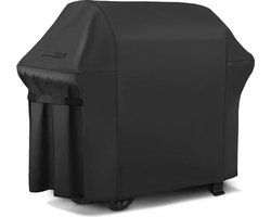 Barbecue Hoes - Waterproof - Verstelbaar - 152x76x120cm - Zwart - BBQ hoes
