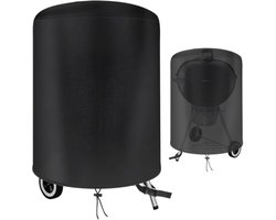 Barbecuehoes voor buiten – barbecuehoes Ø 70 x 70 cm – waterdichte barbecuehoes van 210D Oxford-weefsel – ronde barbecuehoes – zwart