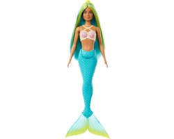 Barbie A Touch of Magic - Turquoise zeemeermin staart - Barbiepop