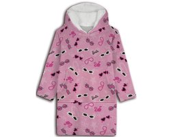 Barbie Hoodie Fleece Deken, Sunny - Volwassen (One Size) - Polyester
