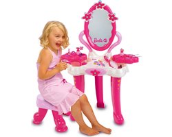 Barbie - Schoonheidsstudio - schoonheidssalon - kaptafel - inclusief krukje en accessoires
