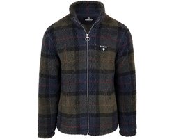 Barbour Cardigan Fleece Classic Tartan - Maat L - Heren
