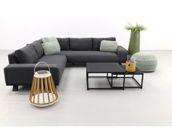 Barcelona/Royalty Sunbrella loungeset - Sooty - 4-delig OP=OP