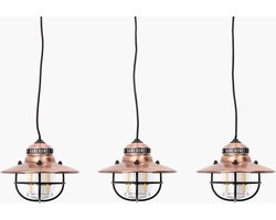 Barebones Edison String Lights 3 Pack - Copper