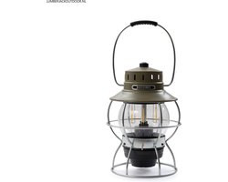 Barebones Railroad Lantern - Olive