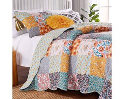 Barefoot Bungalow Quilt Set - Calico - set van 3 - katoen