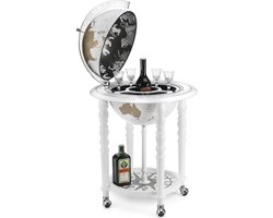 BarGlobe | Drankbar wereldbol | Elegance bar globe 40 white