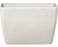 BARIS - Plantenbak - Lichtbeige - 60 cm - Stenenmix