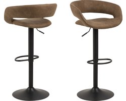 Barkruk Kaat Bruin - Giga Living