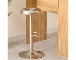 Barkruk Laurene Zilver