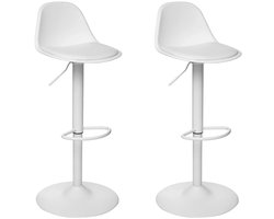 Barkruk Marion Wit - 2 Stuks