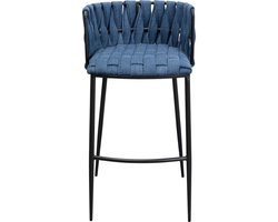 Barkruk Saluti blauw Kare Design