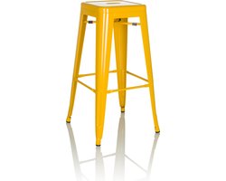 Barkruk Vantaggio Hoog metaal geel hjh OFFICE