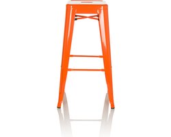 Barkruk Vantaggio Hoog metaal oranje hjh OFFICE