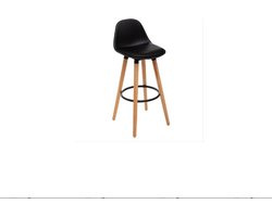 Barkruk zwart Maxon 42,5X39,5X92cm