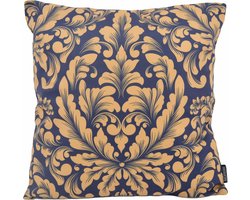 Barok Blauw/Bruin Kussenhoes | Katoen / Polyester | 45 x 45 cm