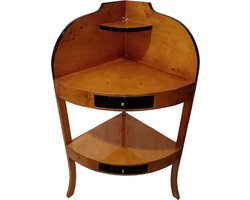 Barok hoektafel met 2 laden