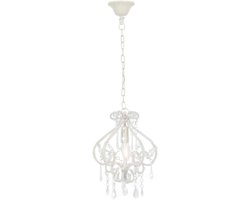 Barok Kroonluchter 3 E14 - Kristallen Hanglamp in Shabby Chic Stijl