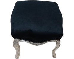 Barok krukje - zilver donkerblauw