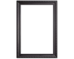 Barok Lijst A2 Zwart - Franklin