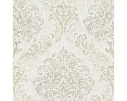 BAROK ORNAMENTEN BEHANG | Klassiek - zilver wit - A.S. Création Metropolitan Stories 3