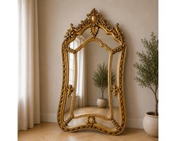 Barok Spiegel XL Emilie Goud