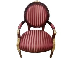 Barok stoel rood