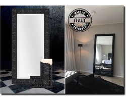 Barokke spiegel Sergio Hooglans zwart