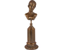 Baroque - Decoratief beeld of figuur - Buste resin 35 cm - 35x10.5x10.5 - Polyresin