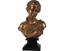Baroque - Decoratief beeld of figuur - Buste resin 42,8 cm - 42.8x25.5x16.5 - Polyresin