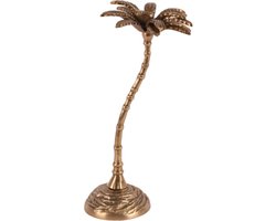 Baroque - Decoratief beeld of figuur - Deco Palmboom koper 23,5 cm - 23.5x11x11 - Brass