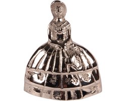 Baroque - Decoratief beeld of figuur - Kantoor bel koper 9 cm - 9x7x5 - Brass