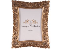 Baroque - Fotolijst - Fotolijst 13x18 cm - Goud - Resin - Staand/Liggend - 20x16x2.5 - Polyresin