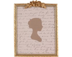 Baroque - Fotolijst - Fotolijst 20x25 cm - Groen - Resin - Staand - 30x23x1 - Polyresin