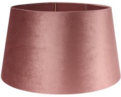 Baroque - Lampenkap - Lampenkap 50 cm - Rond - Roze - Stof - 27x50x50 - Fabric