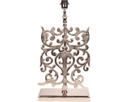 Baroque - Lampenvoet - Tafellamp Voet 83 cm - Zilver - Aluminium - 83x35x16 - Aluminium