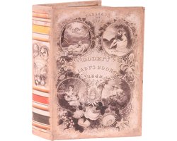 Baroque - Opberger - Boekendoos Lady's 23 cm - 20x14x4 - Pu Leather