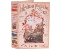 Baroque - Opberger - Boekendoos Parfumerie 20 cm - 20x14x4 - PU Leather